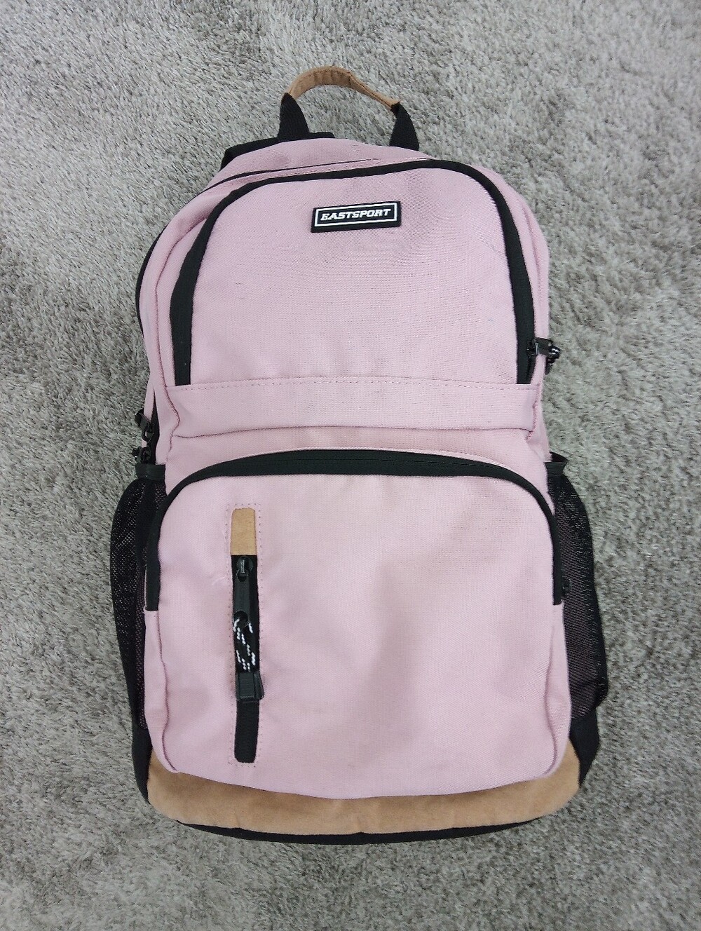 Eastsport Pink Canvas Backpack - One Size